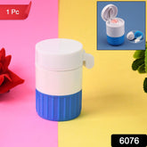 Organivo 4-in-1 portable pill cutter crusher and storage box