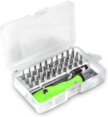 Close-up of magnetic flexible extension rod and screwdriver handle