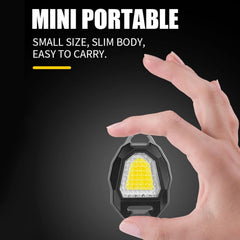 Triangular Camping Flashlight with Lighter and 6 Modes