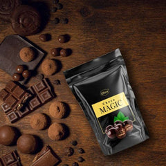 (K1_266_SM) Rakhi Combo with Choco Magic (Pouch), Rakhi & Chocolate for brother, Rakhi with chocolate, rakhi with gift, Rakhi Combo, Set of 1 Rakhi, Chocolate