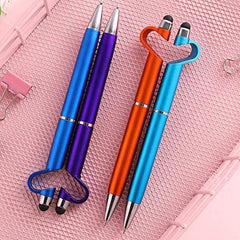 3 in 1 Stylus Pen with mobile stand and ink pen