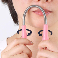 Manual Facial Hair Remover Tweezer angled view