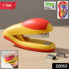 Manual Binding Stapler Machine on White Background