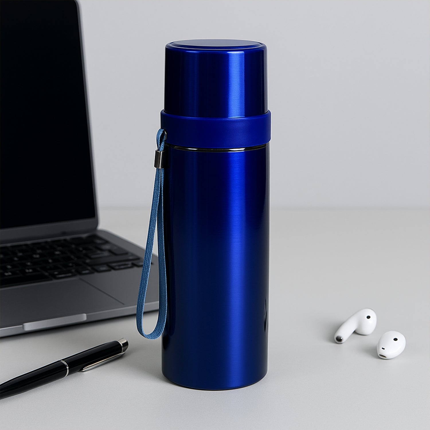 Stainless steel leak-proof mix bottle for water and beverages