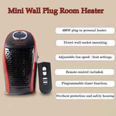 Wonder Warm heater with remote control