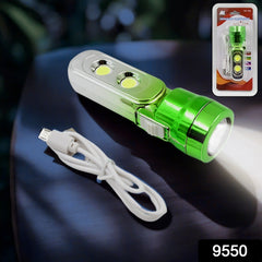 Multi Functional 3 LED Torch Light in use