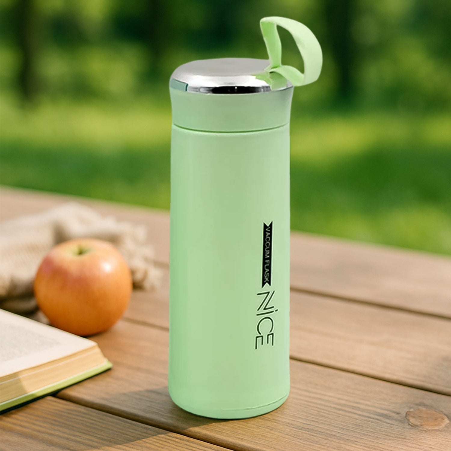 DeoDap Water Bottle 400 ML Leak Proof Glass Bottle - main product shot