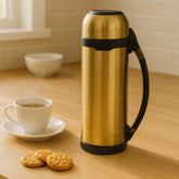 STAINLESS STEEL THERMOS WATER BOTTLE | 24 HOURS HOT AND COLD | EASY TO CARRY | RUST & LEAK PROOF | TEA | COFFEE | OFFICE| GYM | HOME | KITCHEN
