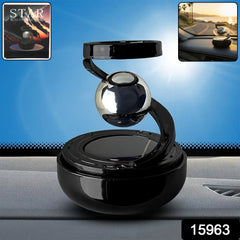 Dashboard decor with rotating air freshener