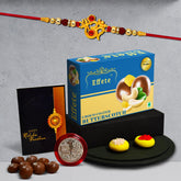 (K1_317_BS32) Rakhi with Chocolate Butter Scotch 32gm| Rakhi for brother with gift | handmade rakhi |rakhi combo for brother | stylish rakhi for brother | Set of 1 Rakhi |
