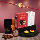 (K1_15_EM32) Rakhi Combo with Chocolate Magic 32gm, Rakhi & Chocolate for brother, Rakhi with chocolate, rakhi with gift, Rakhi Combo, Set of 1 Rakhi, Chocolate