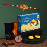 (K1_526_BS32) Rakhi with Chocolate Butter Scotch 32gm| Rakhi for brother with gift | handmade rakhi |rakhi combo for brother | stylish rakhi for brother | Set of 1 Rakhi |