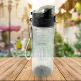 Plastic leak proof sports water bottle with carry case