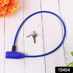 Steel Cable Safety Lock for Bike and Multipurpose Use