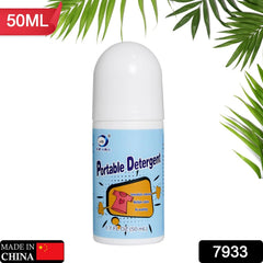 Stain remover roller cleaning fabric stains