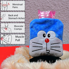 Side view of Doremon Hot Water Bag