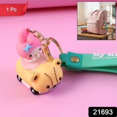 Cute Cartoon Character Keychain (1 Pc)