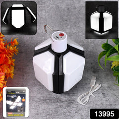 Foldable fan style LED camping light