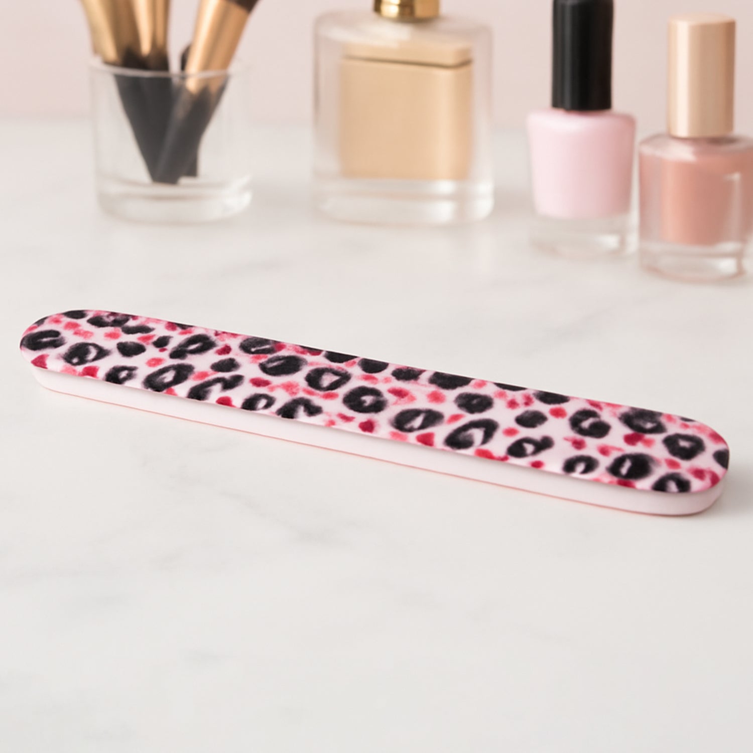 Double-sided professional nail file for nail shaping and grooming