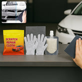Nano Magic Car Scratch Remover Cloth Kit with Repair Solution and Gloves