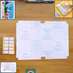 Premium Transparent Adhesive Book Cover Sheets protecting a book