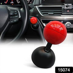 Close-up of StartBall Pro push start button cover in bright color