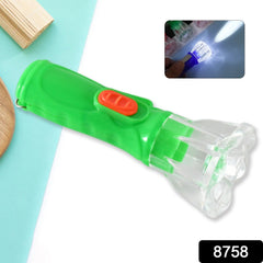 Colorful plastic LED torch flashlight for kids