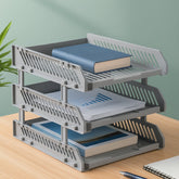 Multifunctional desktop file rack drawers 3 and 4 layer office organizer