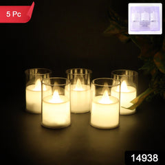 Flameless LED Votive Candles Light - (6 Pc)