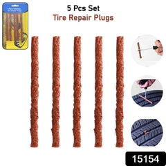 Emergency tyre puncture seal strips close-up