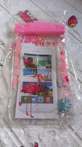 Dustproof and waterproof phone cover with belt