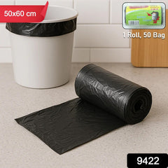 Heavy Duty Garbage Bags Roll (50 Bags, 50x60 Cm)