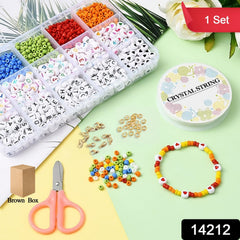 Kids & adult DIY jewelry craft kit with various beads