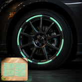 Reflective car wheel stickers 20 pcs