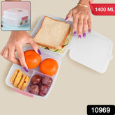 1400 ML Multi-Compartment Lunch Box