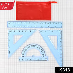 Student Geometry Kit with ruler and protractor