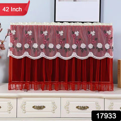 Dustproof cover protecting TV screen