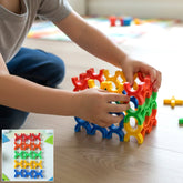 Balanced Block Colorful Interlocking Stacking Toy (1 Set)