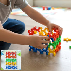 Colorful Balanced Block Interlocking Stacking Toy