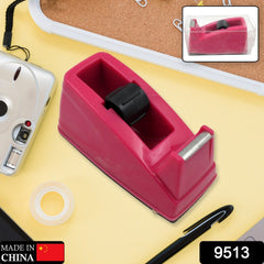 Tape dispenser ergonomic handle close-up
