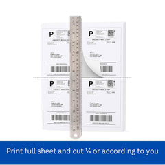 Oddy Self-Adhesive Label Sheets – A4 Full-Sheet Labels (100 Sheet)