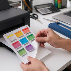 Oddy Self-Adhesive Label Sheets – A4 Full-Sheet Labels (100 Sheet)