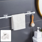 Multipurpose No-Drill Wall Mounted Adhesive Towel Rod Holder (1 Pc)