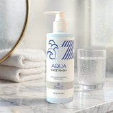 Zequz Hydrating Aqua Face Wash bottle front