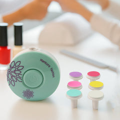 Gentle electric nail file for babies and toddlers