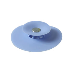 Kitchen Silicone Sink Drain Cover Strainer with Suction Cup 1 Pc