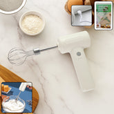 Cordless Electric Whisk with Detachable Balloon Whisk