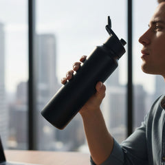 Flip Cap Sports Water Bottle Design