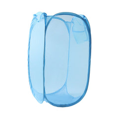 Large Mesh Pop Up Laundry Basket Clothes Storage Hamper (1 Pc, 54x30cm)