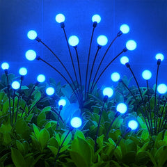 Solar LED Fiber Optic Garden Light